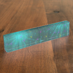 Porte-nom papillon de couleur