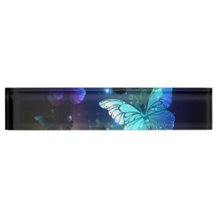 Porte-nom Papillon de nuit