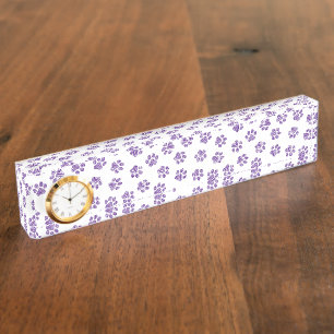 Porte-nom Patrouilles de Doodle, Paws de Chien, Paws De Purp