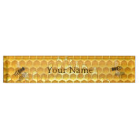 Peigne d'or avec abeilles domestiques