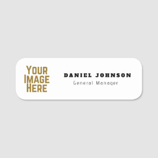 Porte-nom Personalized Magnetic Company Employee Name Tag