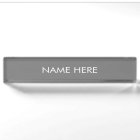 personnaliser, modifier le nom texte gris blanc