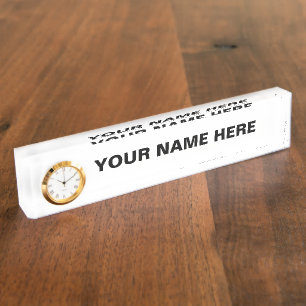 Porte-nom Personnaliser ou Customiser