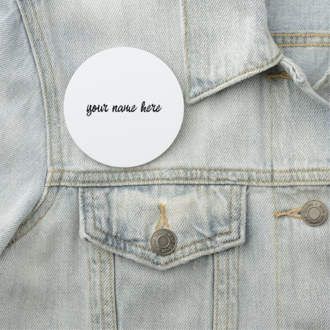 Porte-nom Personnaliser ou Customiser (En situation)