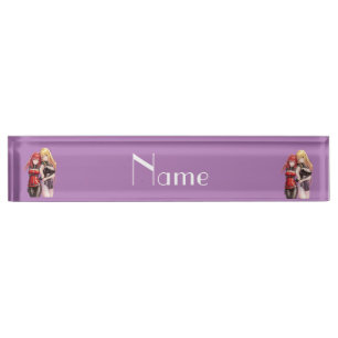 Porte-nom Petites filles Anime Thunder_Cove