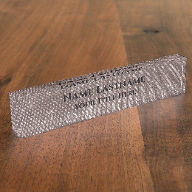 Porte-nom Planificateur d'événements Rose de couche de conse (Taille)