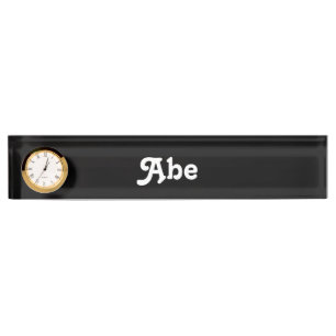 Porte-nom Plaque de nom du bureau