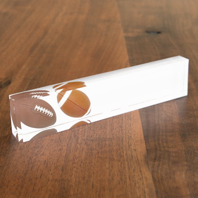 Porte-nom Plaque de nom du bureau de football (Taille)