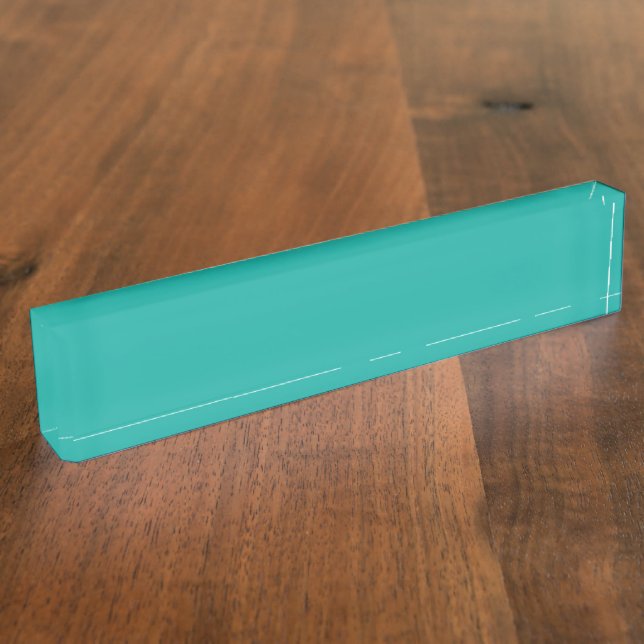 Porte-nom Plaque de travail moderne. Cadeau de poste de trav (Taille)