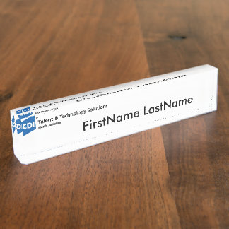 Porte-nom Plaque d'identification