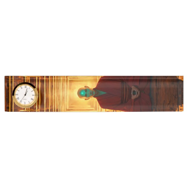 Porte-nom pour bureau (Devant)