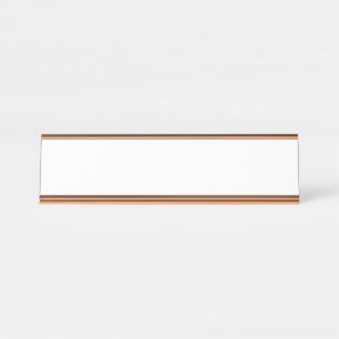 Porte-nom pour bureau