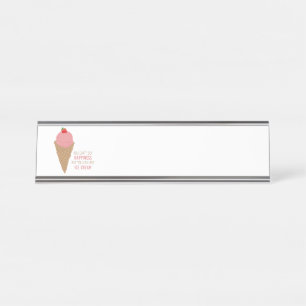 Porte-nom Pour Bureau Acheter de la glace