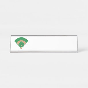 Porte-nom Pour Bureau Baseball