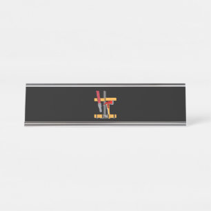 Porte-nom Pour Bureau Costume de pompier uniforme pompier Halloween do-i
