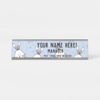 Porte-nom Pour Bureau Coutrelles 0320