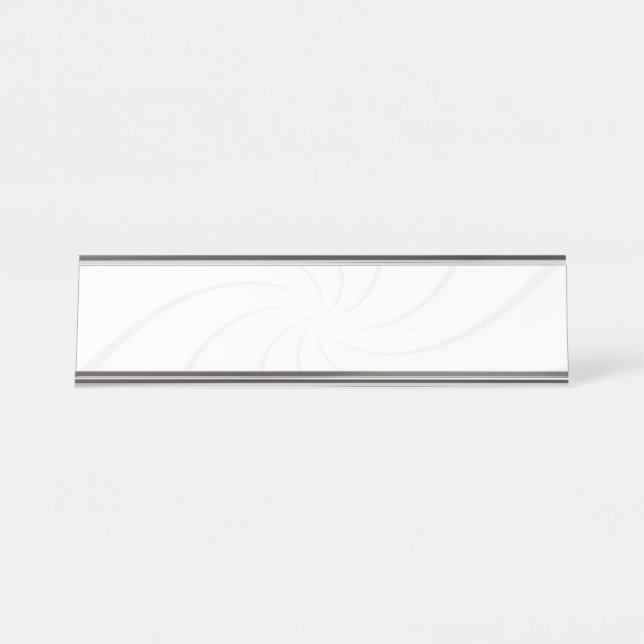 Porte-nom Pour Bureau Create Your Own (Devant)