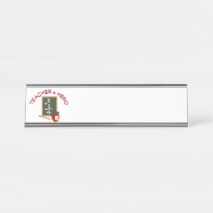 Porte-nom Pour Bureau Héros des enseignants