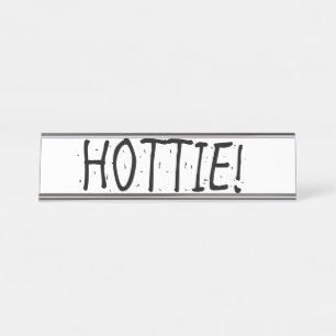 PORTE-NOM POUR BUREAU "HOTTIE"