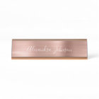 Huile d'or rose | Blush Pink Foil Moderne