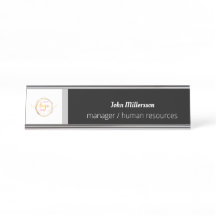 Logo personnalisé Grand Rectangle Minimaliste