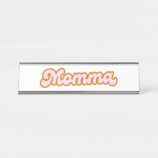Porte-nom Pour Bureau Maman