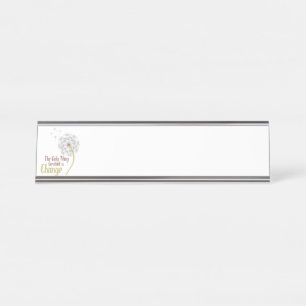 Porte-nom Pour Bureau Modification constante