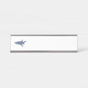 Porte-nom Pour Bureau Requin