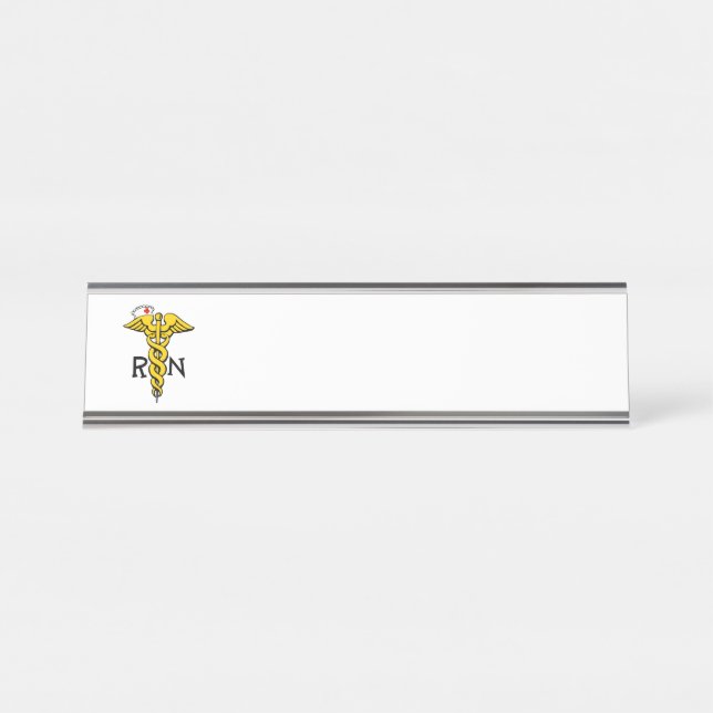 PORTE-NOM POUR BUREAU RN (Devant)