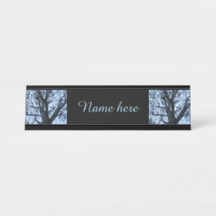 Porte-nom Pour Bureau Symbole du bureau personnalisé de la photographie