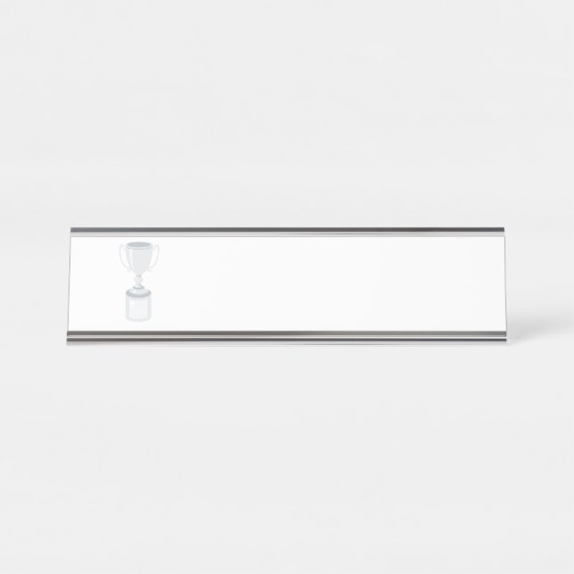 Porte-nom Pour Bureau Trophy (Devant)