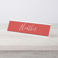 Votre script blanc personnalisé en rouge
