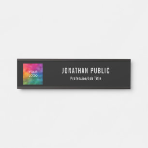 PORTE-NOM POUR PORTE 