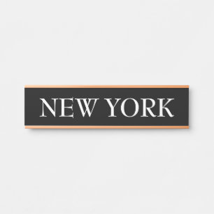 PORTE-NOM POUR PORTE