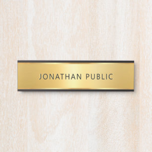 PORTE-NOM POUR PORTE