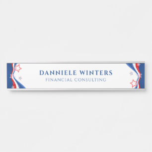 PORTE-NOM POUR PORTE 