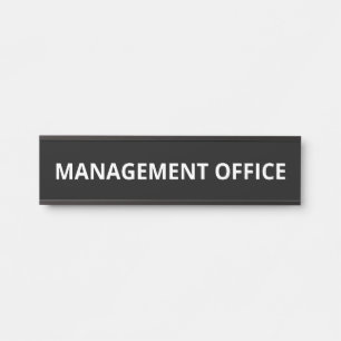 Porte-nom Pour Porte Bureau de gestion simple