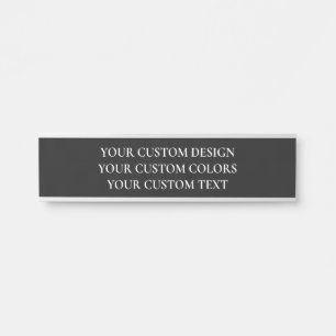Porte-nom Pour Porte Créez votre propre personnalisation