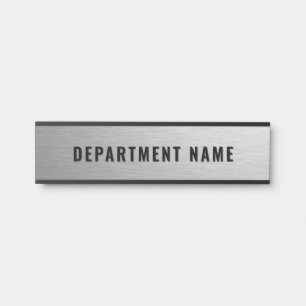 Porte-nom Pour Porte Dégradé tendance Simple Nom du ministère Signe de