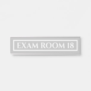 Porte-nom Pour Porte Docteur Docteur Salle d'examen Bureau Porte Signe 