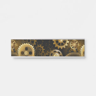Porte-nom Pour Porte Équipements en laiton sans vapeur