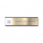 Gold Modern Custom Logo Executive Professional