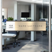 Gold Modern Custom Logo Executive Professional