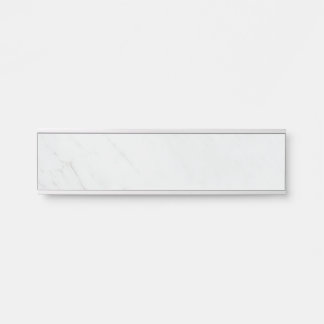 Porte-nom Pour Porte Gris Granit Brown Quartz Pierre Suspension Nom Pla