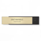 Modèle noir moderne élégant de charme d'or