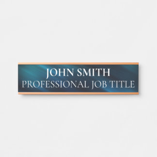 Porte-nom Pour Porte Modern Professional Office Door Sign