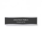 Noir de conception moderne et professionnel