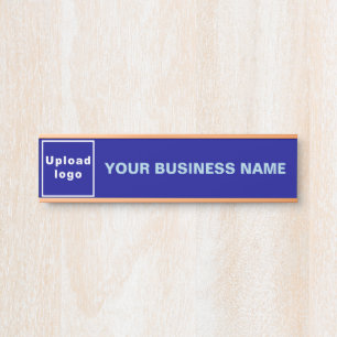 Porte-nom Pour Porte Nom de l'entreprise et logo sur le panneau de port