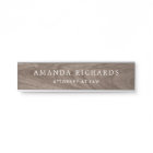 Nom et titre Brown du grain en faux bois