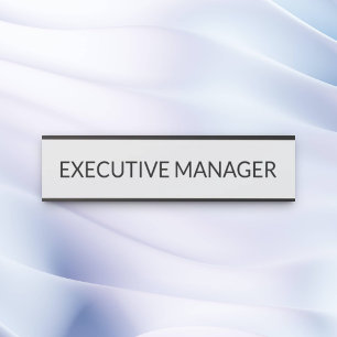 Porte-nom Pour Porte Panneau de porte de bureau professionnel moderne